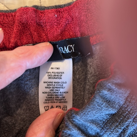 Ellen Tracy cozy, lounging pants - Picture 6 of 6